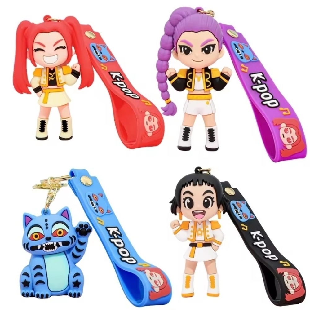 K-Pop Themed Kids Keychains /Toy Multicolor
